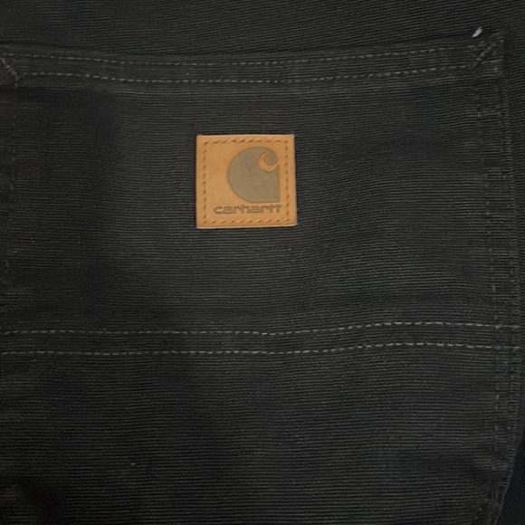 Brand NEW with Tags Men's Carhartt Black Jeans Loose Original Fit 34 x 32 - Picture 3 of 6